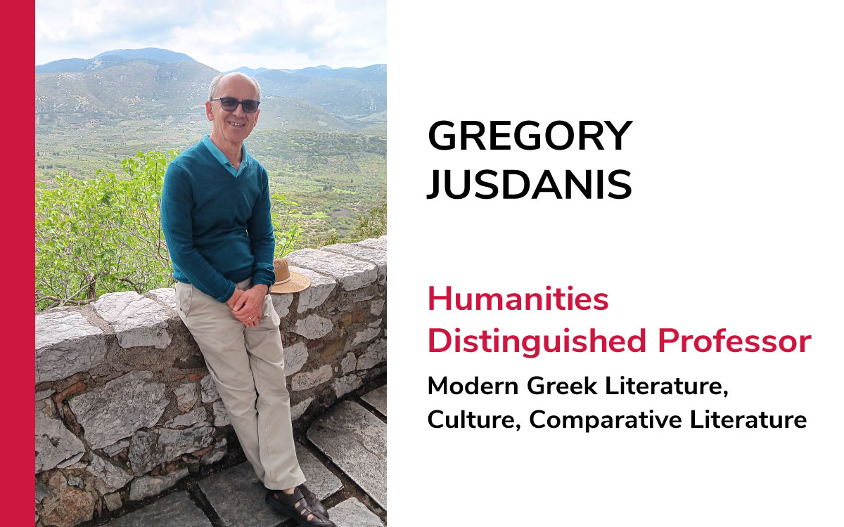 Gregory Jusdanis Spotlight